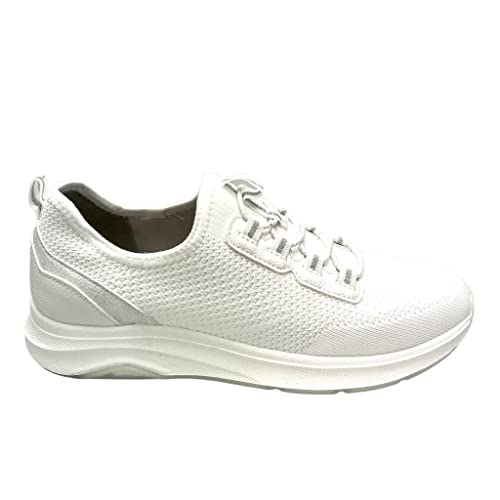 Jana Damen Slip On Sneaker zum Schlupfen Vegan, Weiß 1 (Weiß), 40 EU von Jana