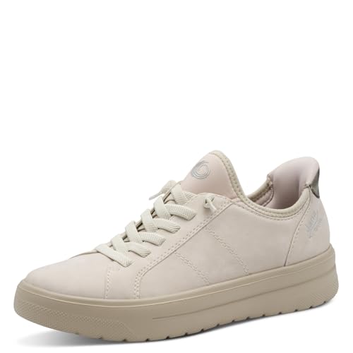 Jana Damen Slip On Vegan Sneaker, Offwhite, 42 EU Jana Damen Slip On Vegan Sneaker, Offwhite, 42 EU von Jana