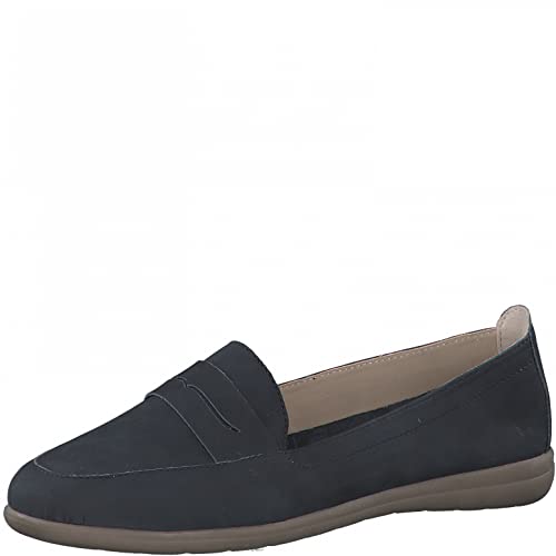 Jana Damen 8-8-24600-28 Hausschuh, Navy Nubuck, 36 EU von Jana