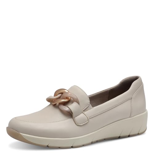 Jana Damen Slipper Elegant Vegan, Beige (Beige), 38 EU von Jana