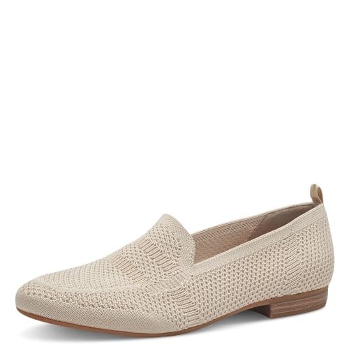 Jana Damen Slipper mit Strukturmuster Vegan, Beige (Beige), 36 EU von Jana