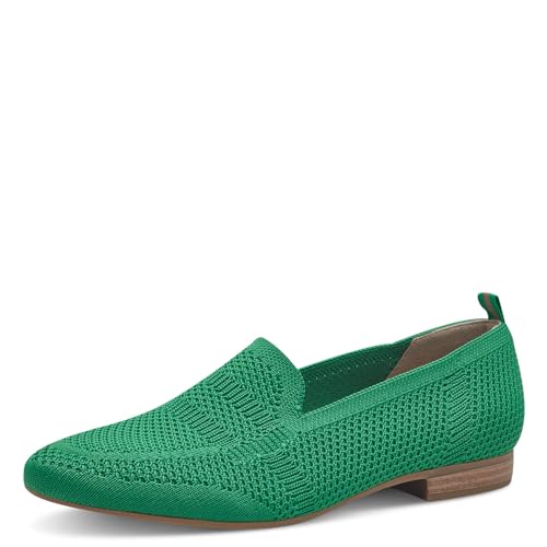 Jana Damen Slipper mit Strukturmuster Vegan, Metallisch (Green), 42 EU von Jana