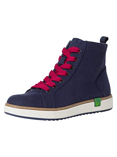 Jana Damen Sneaker 8-8-25280-29 889 Relax fit Freizeit Schuhe im Boot Style Bequeme Weite Schnürer mit Reißverschluss von Jana