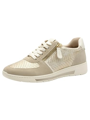 Jana Damen 8-23776-44 Sneaker, Gold Met STR, 42 EU von Jana