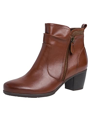 Jana Damen Stiefelette 8-8-25363-29 305 H-Weite elegante bequeme Boots Schuhe breite Schuhweite klassischer Style femininer Look von Jana