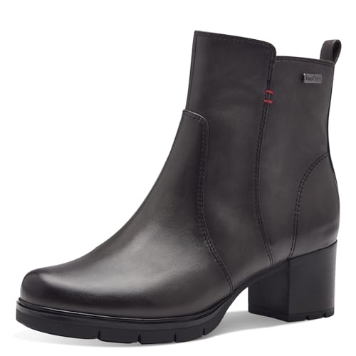 Jana Damen Stiefeletten mit Absatz Wasserabweisend Vegan, Grau (Graphit), 39 EU von Jana