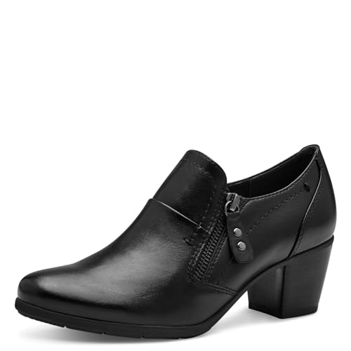 Jana Damen Trotteur mit Reißverschluss Vegan, Schwarz (Schwarz), 42 EU von Jana