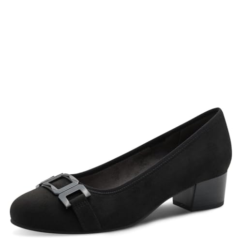 Jana Damen 8-22369-45 Pumps, Black, 37 EU von Jana