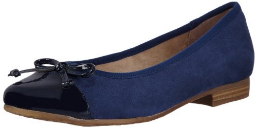 Jana Indus 8-8-22100-22-804 Damen Ballerinas, Blau (Dark Denim 804), EU 36(UK 3.5) von Jana