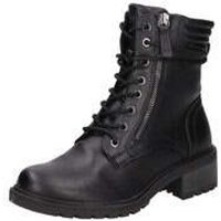 Jana Schnürstiefelette Damen schwarz|schwarz|schwarz von Jana