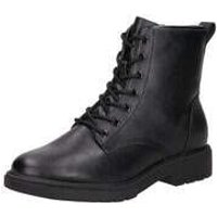 Jana Schnürstiefelette Damen schwarz von Jana