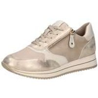 Jana Sneaker Schnürer Damen gold von Jana