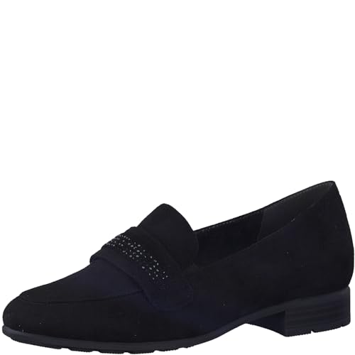 Jana Softline 8-24264-41 Komfortable Mehrweite Bequemschuh Glitzer Flach Klassisch Alltagsschuhe Business von Jana