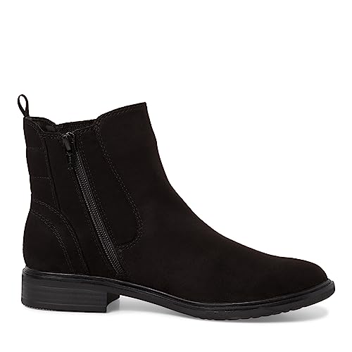 Jana Damen Chelsea Boots Elegant Flach Weite H Mehrweite, Schwarz (Black), 36 EU Jana Damen Chelsea Boots Elegant Flach Weite H Mehrweite, Schwarz (Black), 36 EU von Jana
