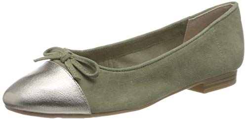 Jana Softline Damen 8-8-22150-26 777 Ballerinas, Grün, 36 EU von Jana