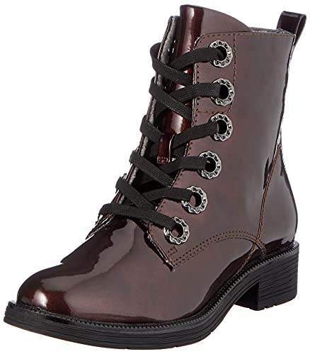 Jana Damen Stiefelette 8-8-25264-27 995 H-Weite Freizeit Schnürer Schuhe mit Reißverschluss und Blockabsatz H-Weite nachhaltig elegant von Jana