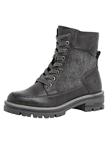 Jana Softline Damen 8-8-25277-29-222 Stiefelette, Grey Felt, 37 EU Weit von Jana