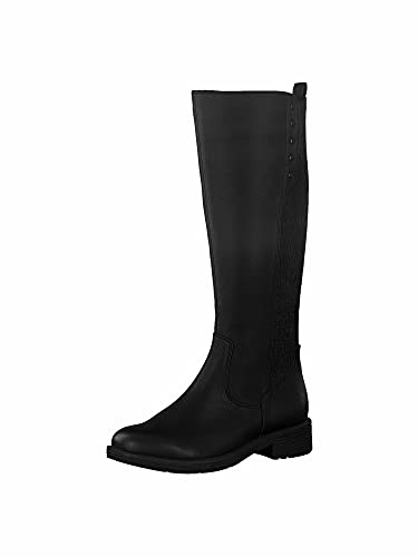 Jana Softline Damen 8-8-25560-27 001 Kniehohe Stiefel, schwarz, 36 EU Weit von Jana