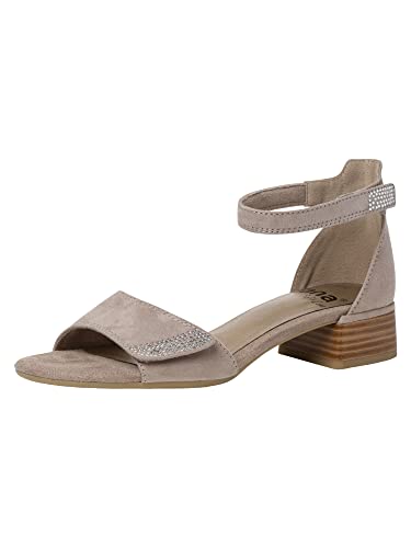 Jana Softline Damen 8-8-28261-20 Sandale mit Absatz, Stone, 38 EU von Jana