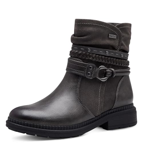 Jana Damen Stiefeletten ohne Absatz Wasserabweisend Vegan, Schwarz (Schwarz), 36 EU von Jana