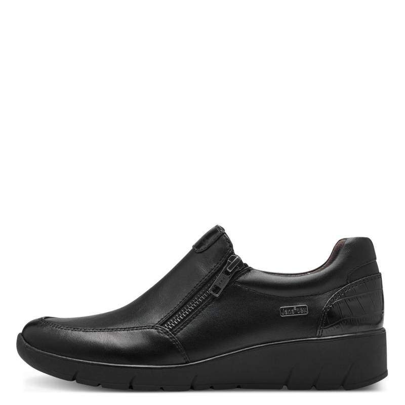 Women Slip-on BLACK SNAKE - Gr. - 42 von Jana