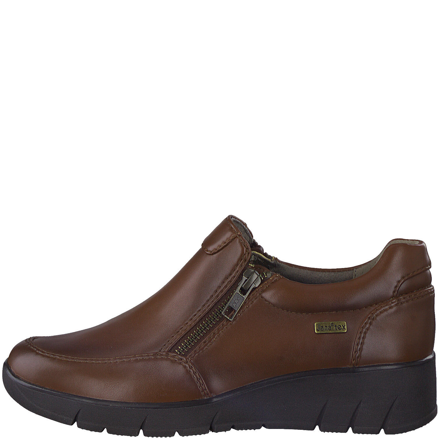 Women Slip-on COGNAC - Gr. - 42 von Jana