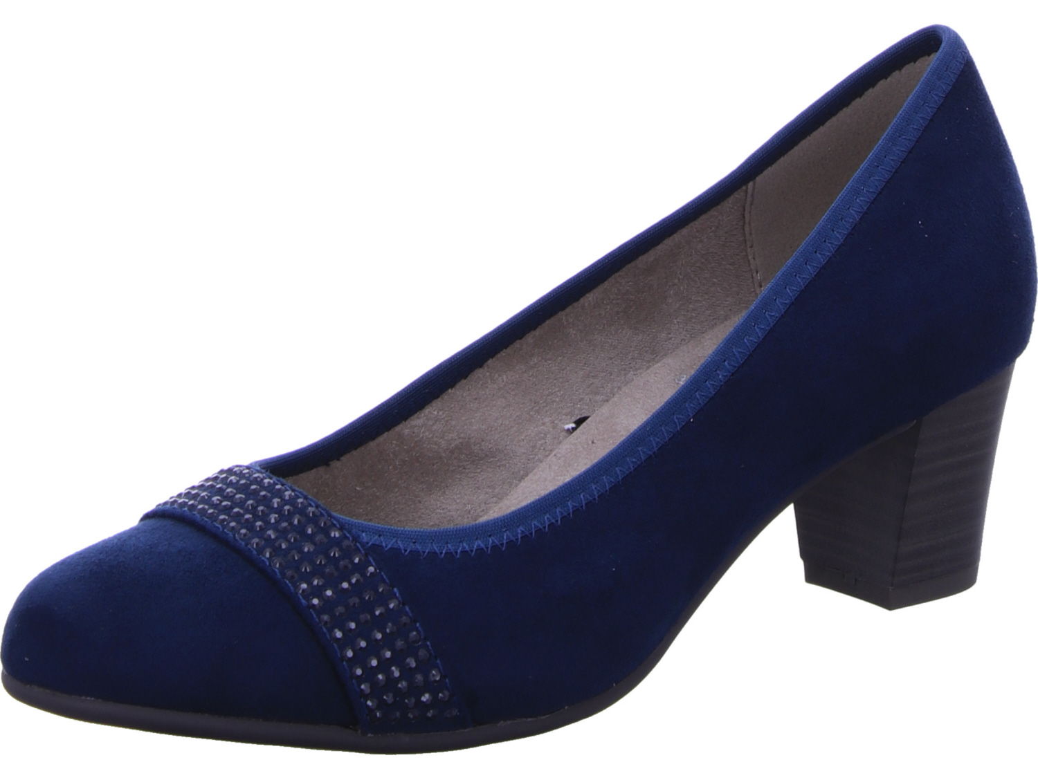 female Modische Pumps blau 39 von Jana