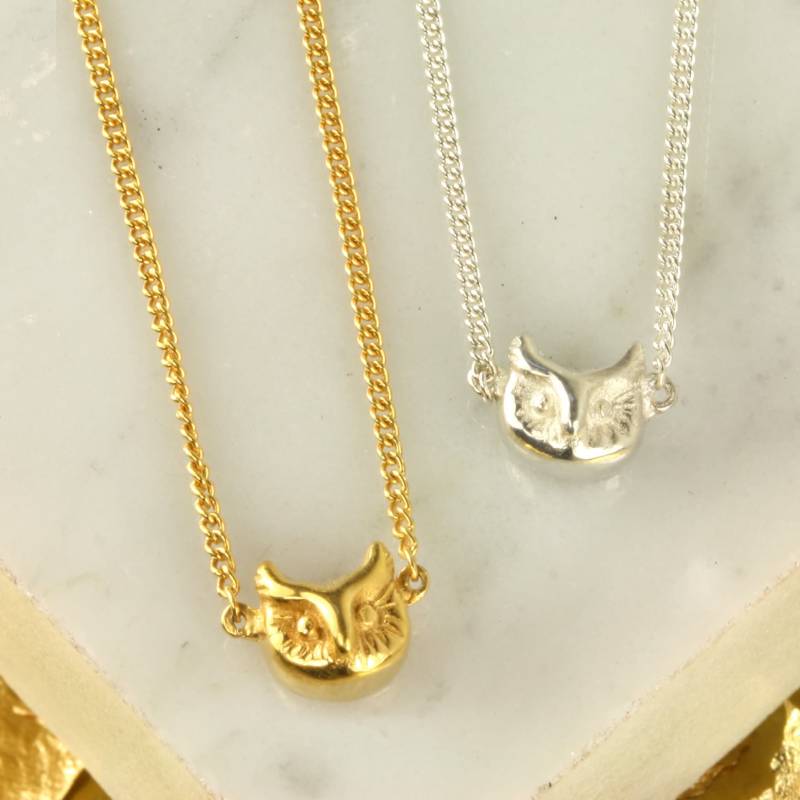 Eulen Anhänger Handgemachtes Sterling Silber Oder Gold Vogel Schmuck Eulen Anhänger Handgemachtes Sterling Silber Oder Gold Vogel Schmuck von JanaReinhardt