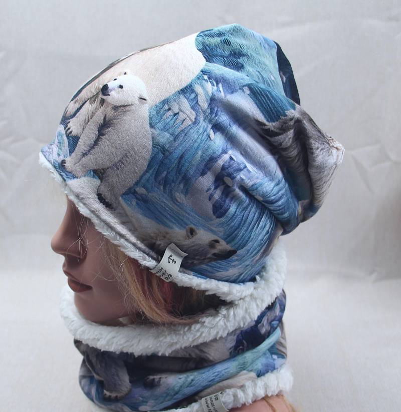 Winter-Beanie, Eisbären von JanasInspiration