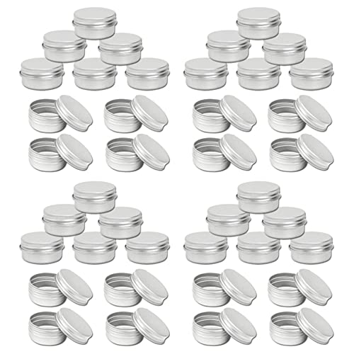 Janasiba Packungen Von 100-15 Ml Aluminium Groß Bilden Kerze TöPfe Kapazität Leer Große Kosmetik/Kerze von Janasiba