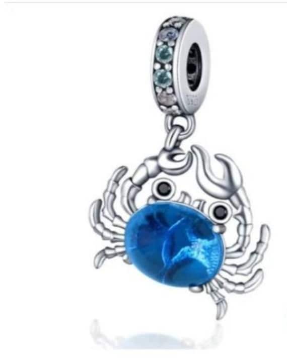 Charms Anhänger Charm Kompatibel Für Pandora 925 Sterling Krabbe Charms Anhänger Charm Kompatibel Für Pandora 925 Sterling Krabbe von Janawolleundmehrshop