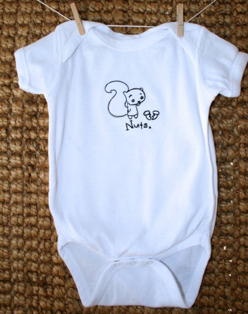 Nüsse Unikat Baby Onesie Nüsse Unikat Baby Onesie von JanceyB