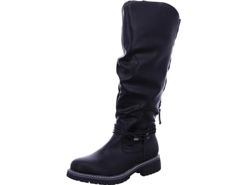 Jane Klain Damen Langschaftstiefel in Schwarz, Größe 40 von JANE KLAIN