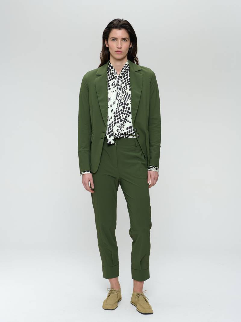 Jane Lushka - Amsterdam structure tech jersey blazer oliva green - Gr. - S von Jane Lushka