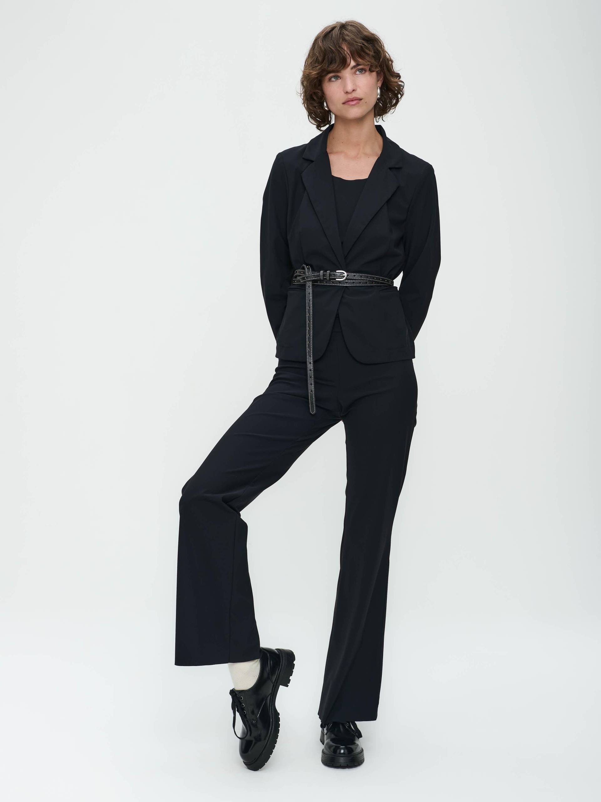 Jane Lushka - Atina Blazer Technical Jersey black - Gr. - M von Jane Lushka