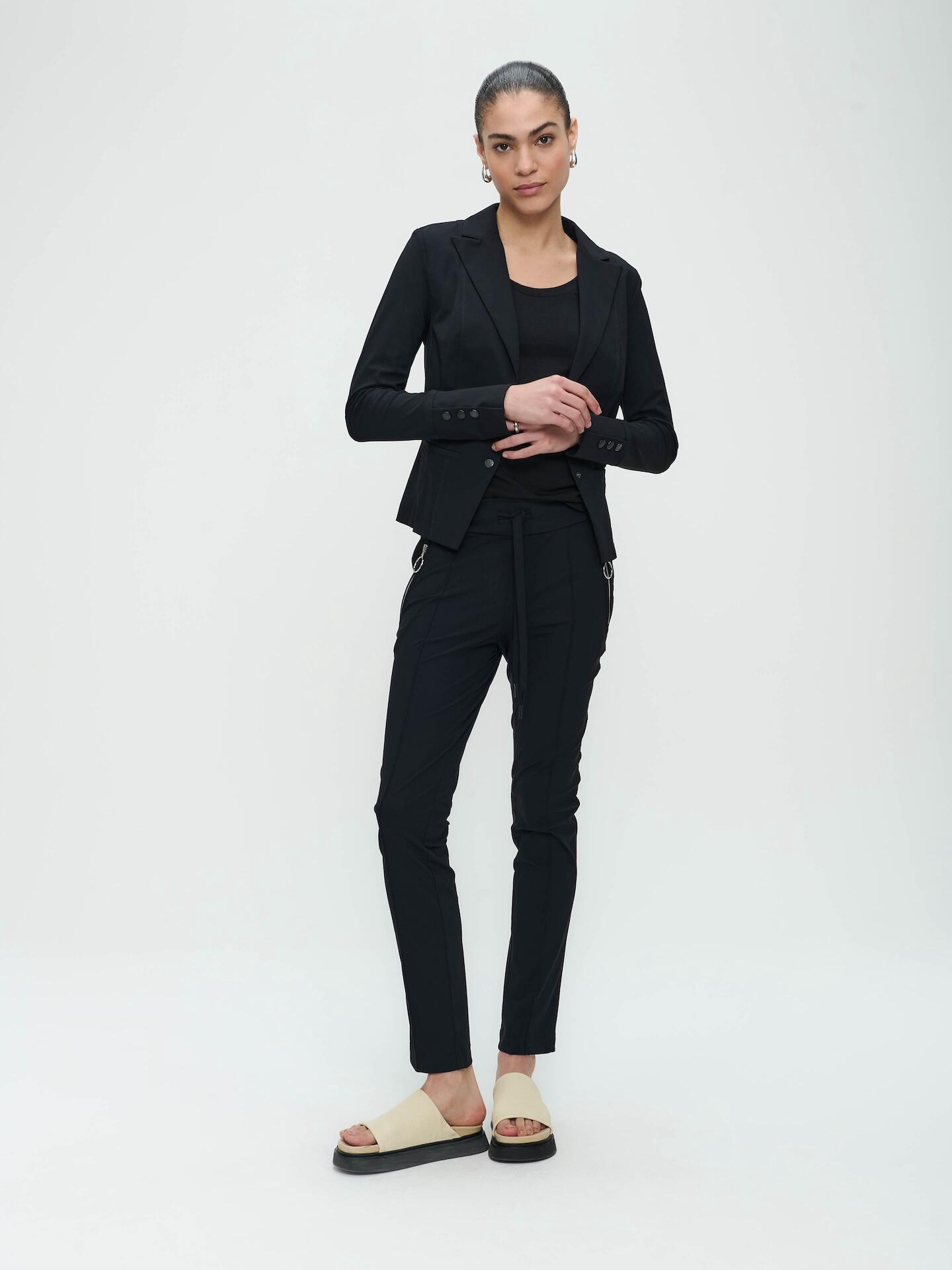 Jane Lushka - Blazer Sofia Technical Jersey black - Gr. - L von Jane Lushka