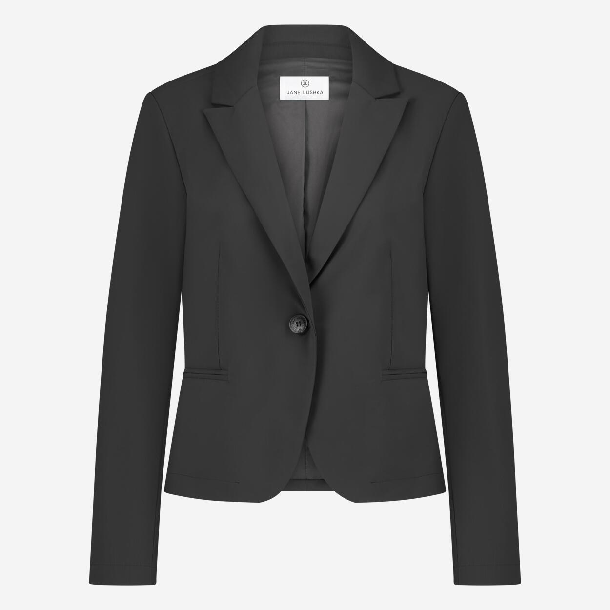 Jane Lushka - Elvira Blazer Technical Jersey dark grey - Gr. - XS von Jane Lushka