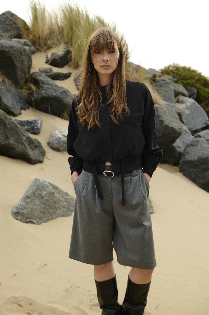 Jane Lushka - Ian jacket technical jersey black - Gr. - L von Jane Lushka