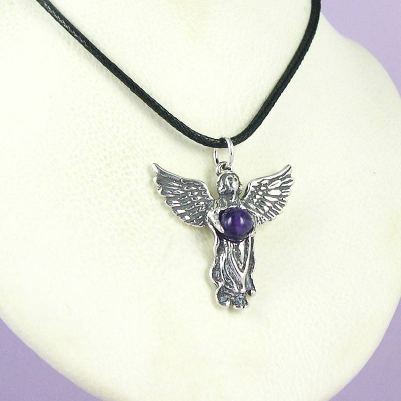 Engel Anhänger Mit Edelstein Ii von JaneIrisDesigns