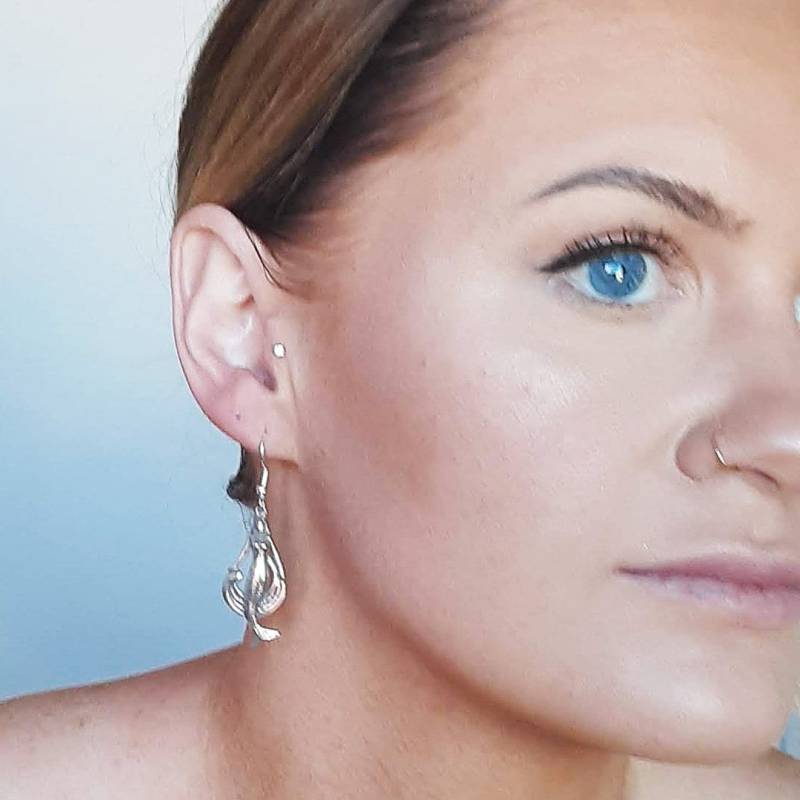 Meerjungfrau Ohrringe von JaneIrisDesigns