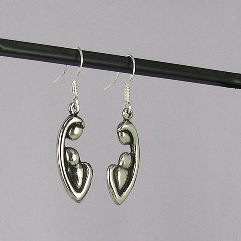 Mutterliebe Ohrringe von JaneIrisDesigns