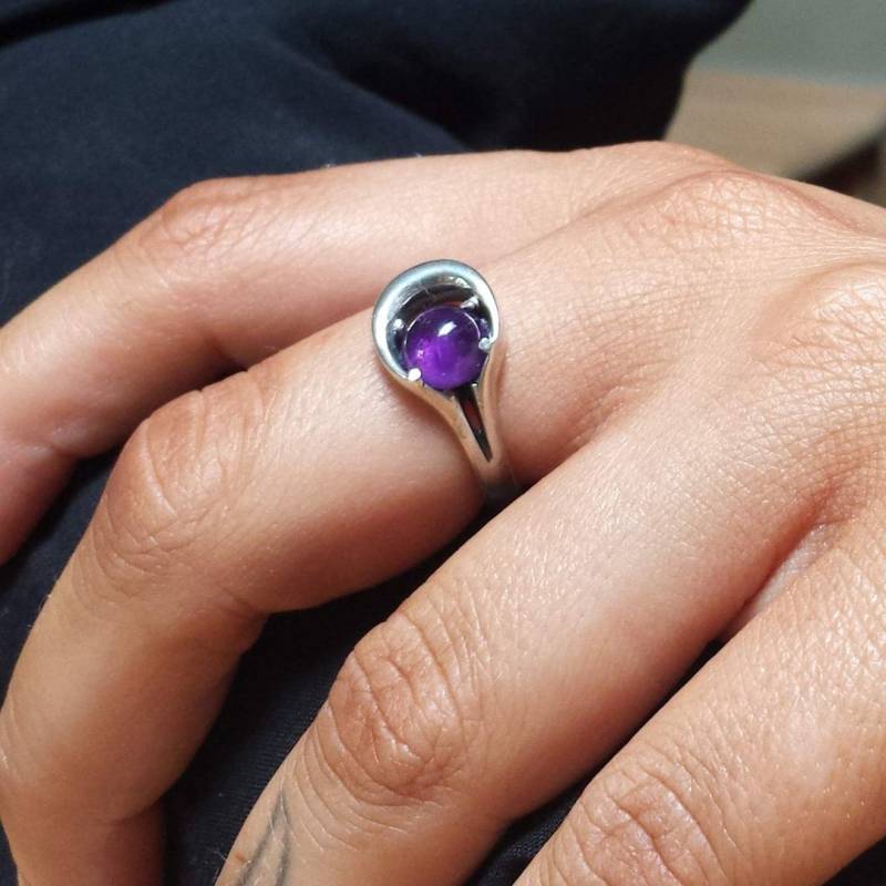 Neumond Ring von JaneIrisDesigns