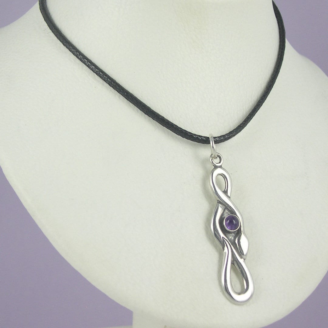 Schlangen-Anhänger von JaneIrisDesigns