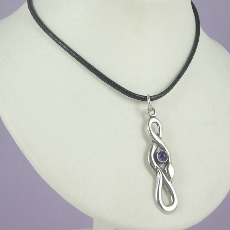 Schlangen-Anhänger von JaneIrisDesigns