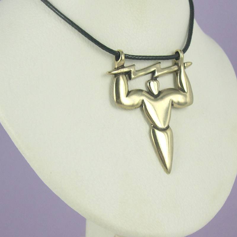 Zeus Anhänger von JaneIrisDesigns