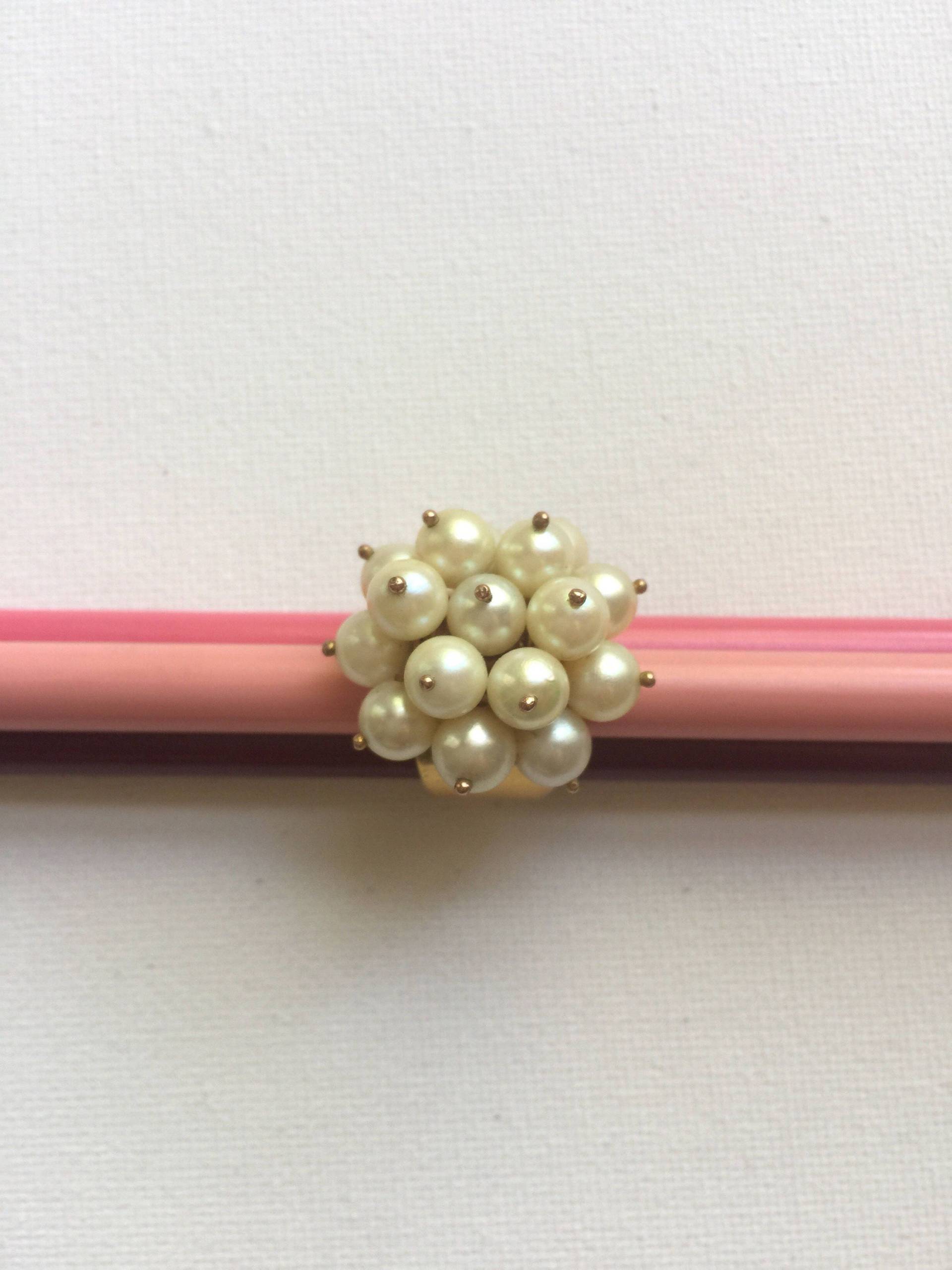 Vintage Perle Perlen Ring von JaneJosephVintage