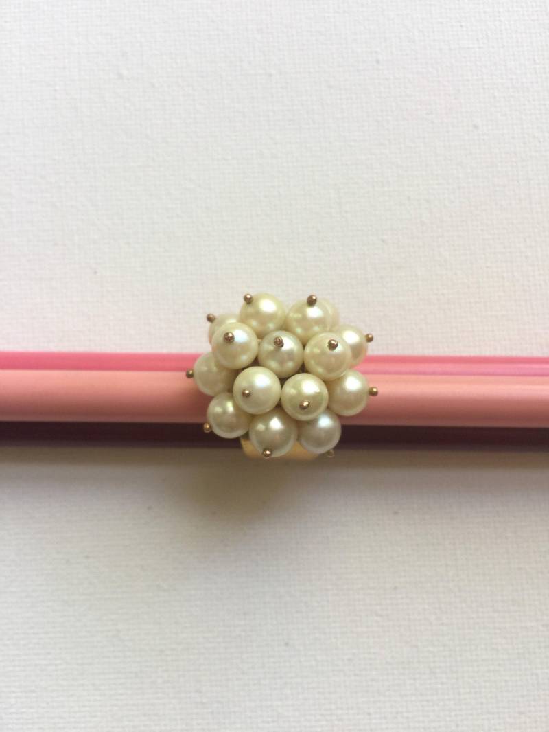 Vintage Perle Perlen Ring Vintage Perle Perlen Ring von JaneJosephVintage