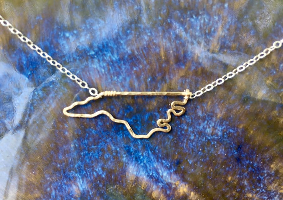 Halskette Aus North Carolina von JaneMcCroryJewelry