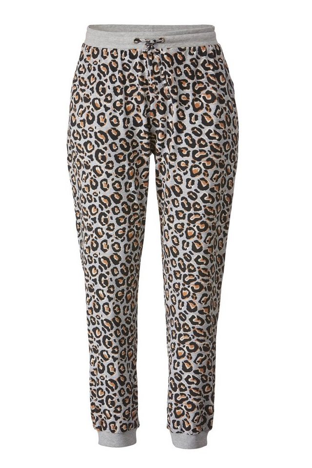 Janet & Joyce Schlupfhose Joggpants Leodruck Elastikbund von Janet & Joyce