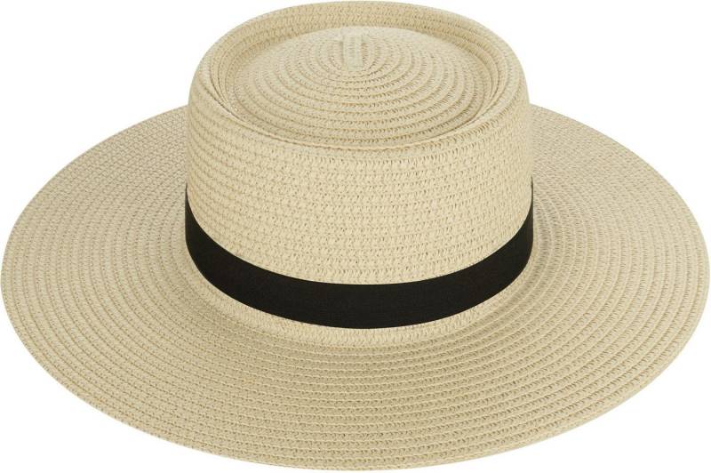 Janice Strohhut Strandhut mit Band Cancun Sommerhut mit Band von Janice